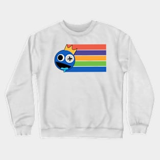 Blue Rainbow Friends Crewneck Sweatshirt